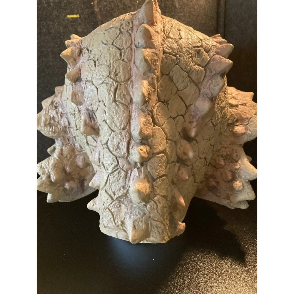 Bearded Dragon Lizard Latex Mask Realistic Reptile Full Head Costume Tan Cosplay